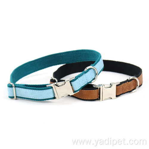 Adjustable Soft Puppy Collars with Metal Buckle